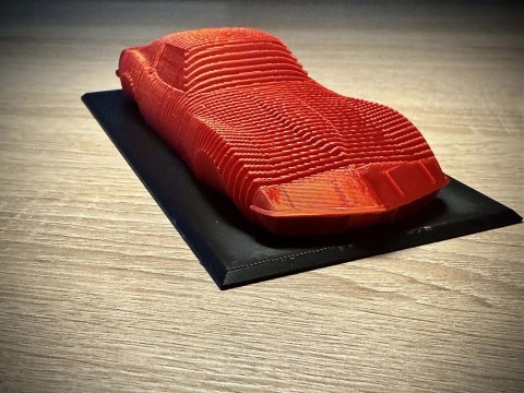 Corvette C3 figurka - model warstwowy