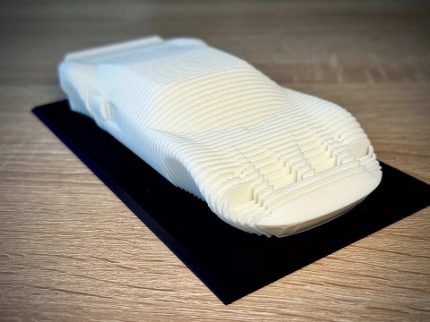 Ford GT 40 figurka - model warstwowy