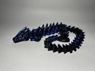 Kryształowy Smok - Granatowo-Czarny