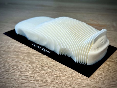 Toyota Supra figurka - model warstwowy